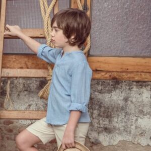 Traje infantil niño pantalón bermuda MARTA Y PAULA