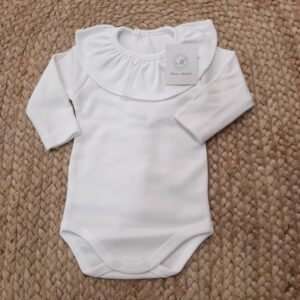 Body cuello volante (Blanco)