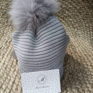 Gorro tapaorejas (color-luna) “COUNTRY SENSAT” (lana)