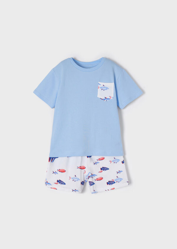 Pijama corto ECOFRIENDS niño