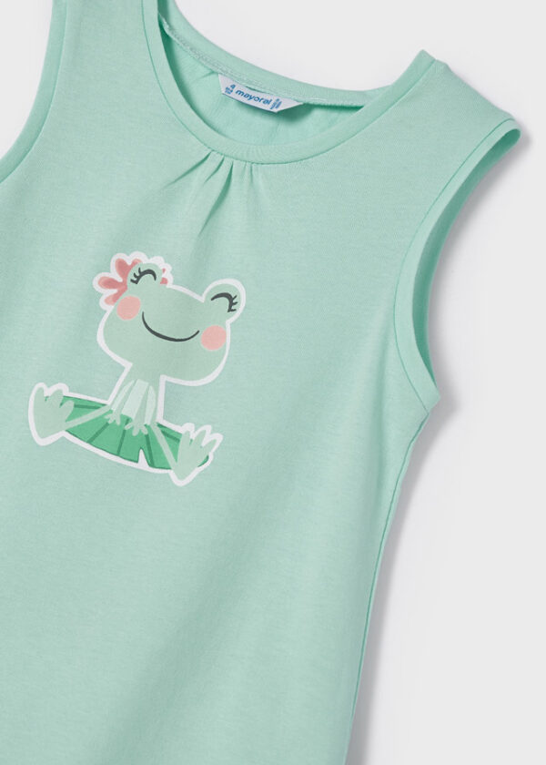 Pijama corto ECOFRIENDS niña - Imagen 4