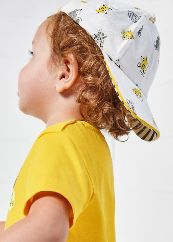 Gorra visera ECOFRIENDS estampada bebé niño