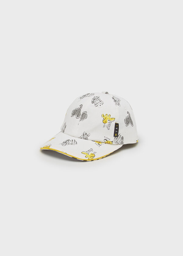 Gorra visera ECOFRIENDS estampada bebé niño - Imagen 2