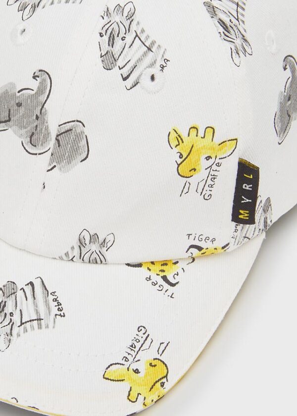 Gorra visera ECOFRIENDS estampada bebé niño - Imagen 3