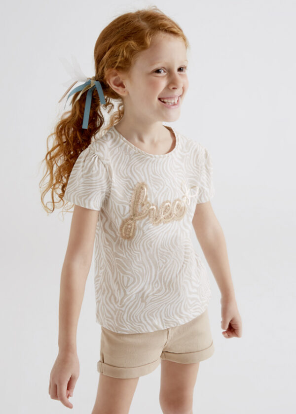 Camiseta manga corta ECOFRIENDS niña