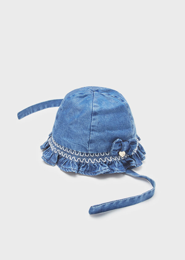 Gorro ECOFRIENDS Lyocell Tencel™ recién nacida niña - Imagen 2