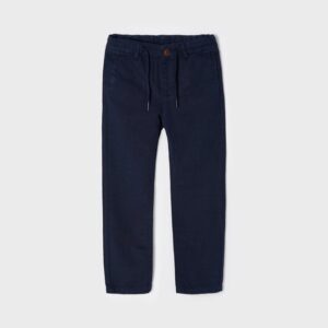Pantalón largo lino sarga niño