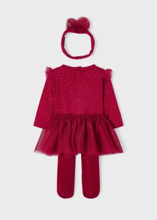 Conjunto falda tutu 3 piezas para recién nacido - Imagen 3