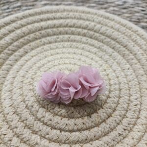 Clip pico pato 3 flores mini bambula