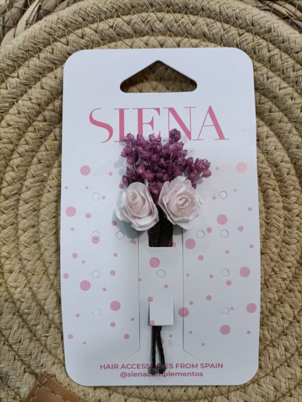 Pack 2 unidades flores para el pelo