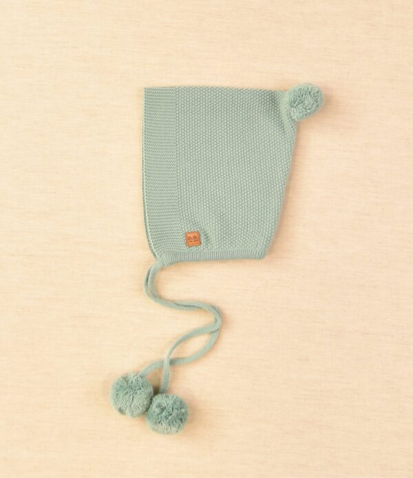 Gorrito bebe pompon