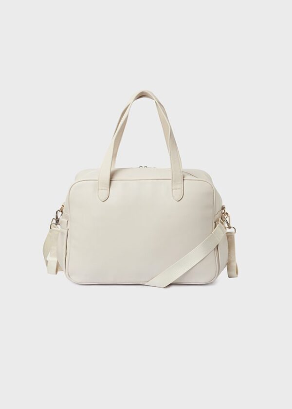 Bolso de maternidad con pliegue para bebé Crema, Cielo, Rosette, Crudo - Imagen 6