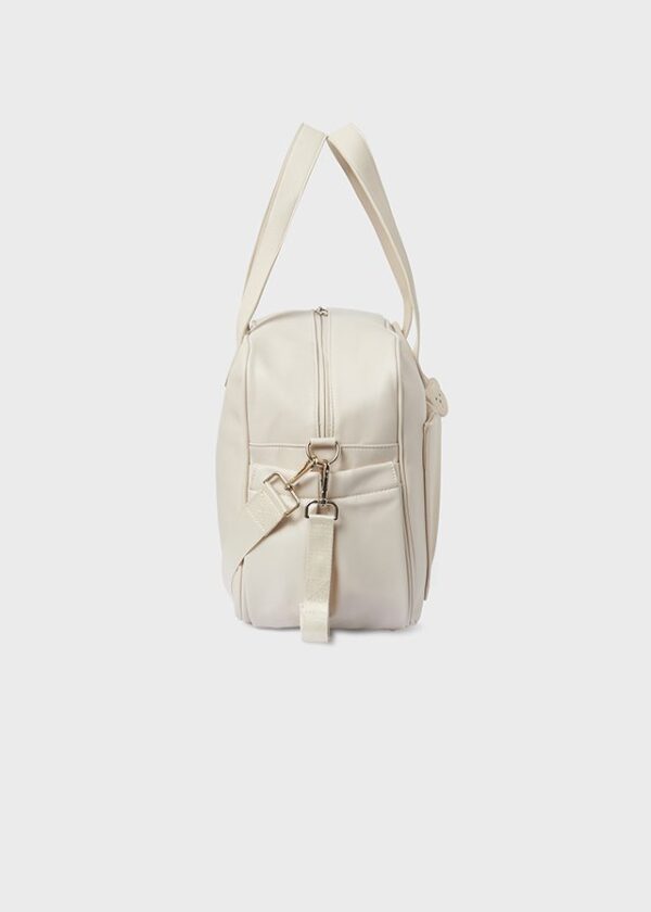 Bolso de maternidad con pliegue para bebé Crema, Cielo, Rosette, Crudo - Imagen 5