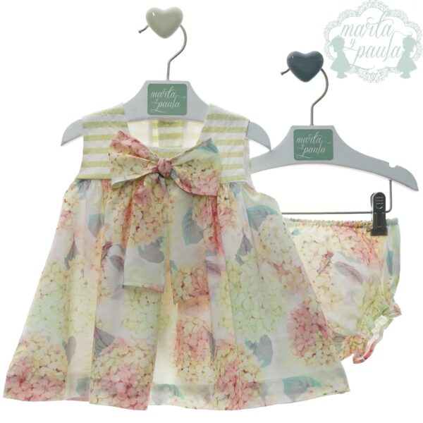 Vestido bebe con braguita (familia maracas)