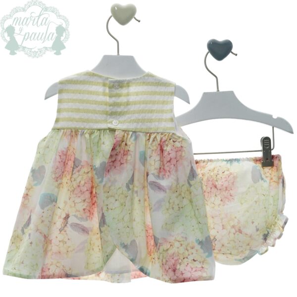 Vestido bebe con braguita (familia maracas) - Imagen 3
