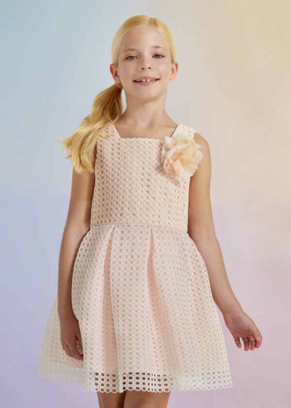 VESTIDO GUIPUR NIÑA