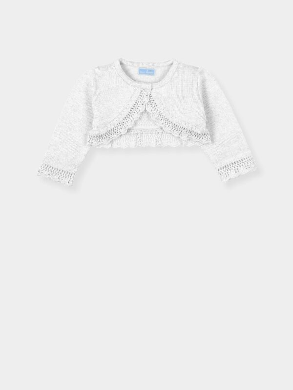 Chaqueta niña redondeada Eneldo