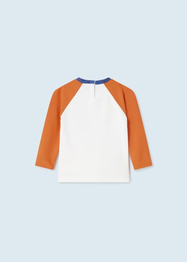 Camiseta manga larga con protección solar para bebé - Imagen 3