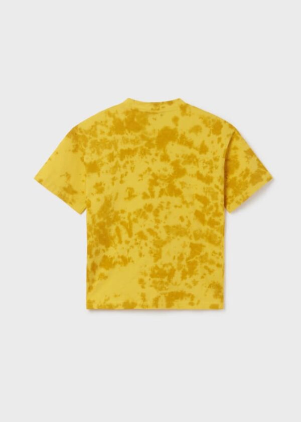 Camiseta tie dye con motivo estampado de algodón para chico - Imagen 4