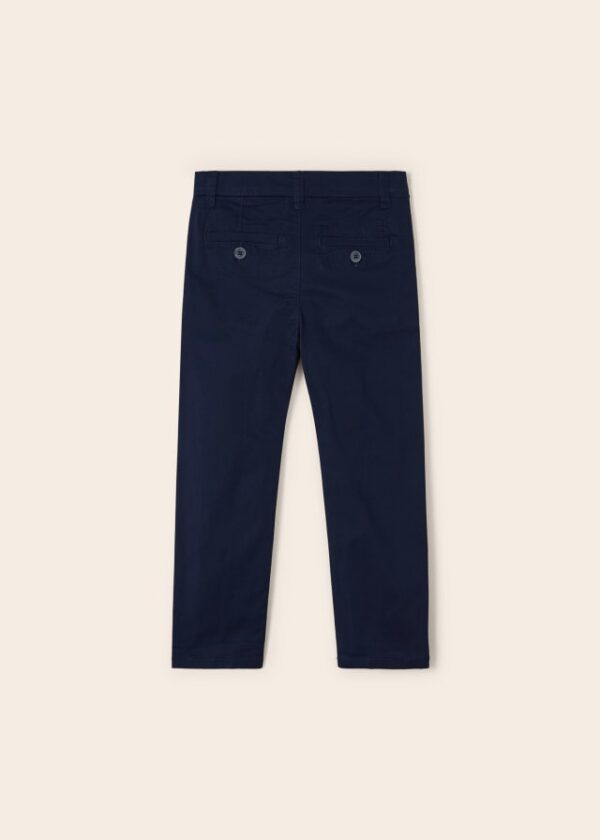 Pantalón chino sarga básico - Imagen 3