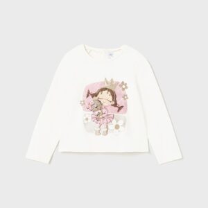 Camiseta m/l crudo