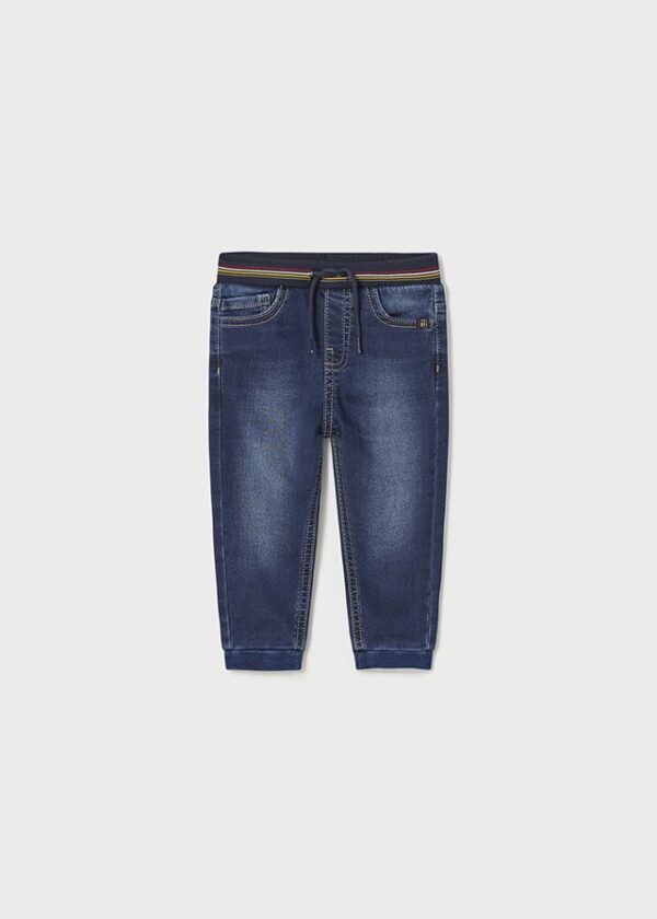 Pantalón jogger soft denim