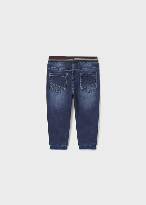 Pantalón jogger soft denim - Imagen 3