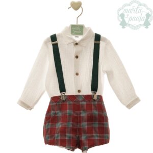 Conjunto Bebe Con Tirantes "Familia Dante"