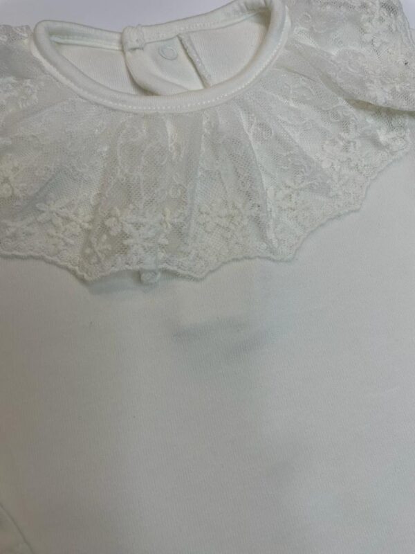 Body puntilla grande blanco - Imagen 3