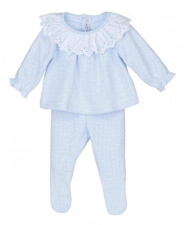 Conjunto 2 pz algodon bebe