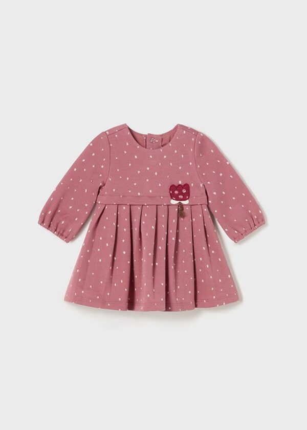 Vestido estampado Better Cotton recién nacido