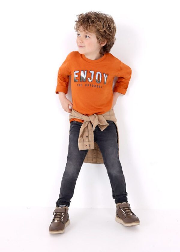 Camiseta relieve Better Cotton niño - Imagen 4