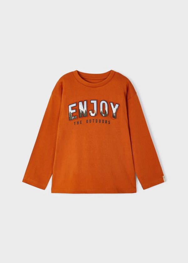 Camiseta relieve Better Cotton niño