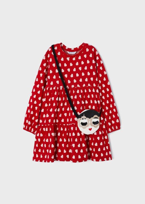 Vestido con bolsito niña