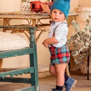 Conjunto Bebe con pajarita  "Familia Valentino" de Marta y Paula
