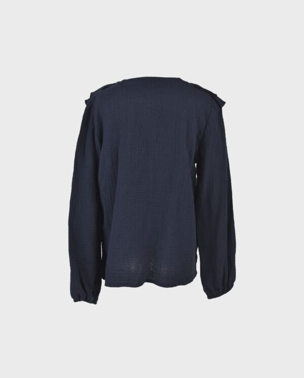 Blusa niña marino liso - Imagen 4