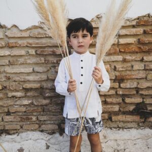 Conjunto Escultura Niño
