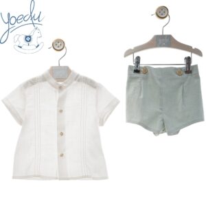 Conjunto Bebe manga corta "Familia Perla"