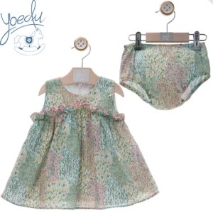 Vestido bebe con braguita "Familia Laguna"