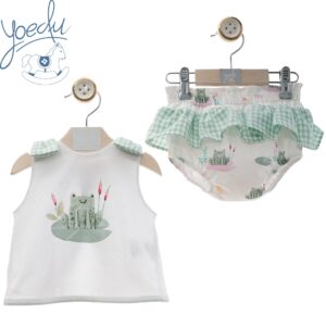 Conjunto Bebe Ranita "Familia Sirenas"