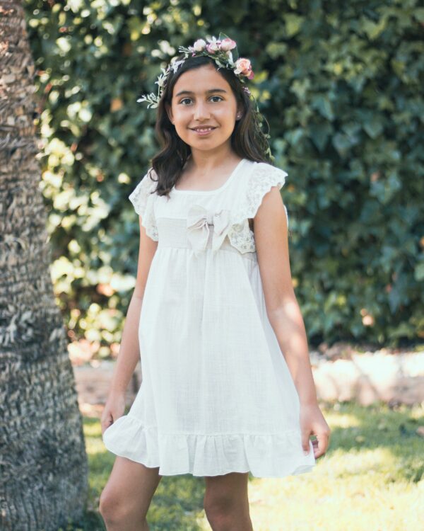Camisón Arnica Niña Comunión