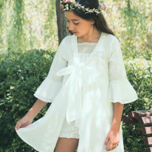 Bata Basic Niña Comunión