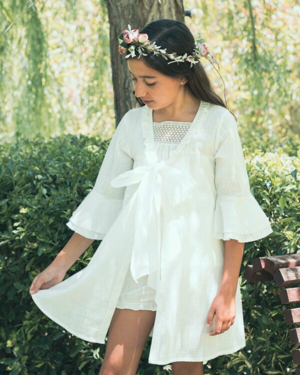 Bata Basic Niña Comunión