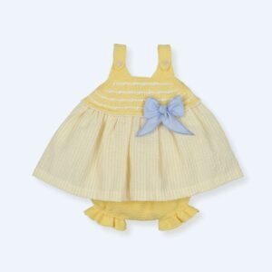 Vestido Punto y tejido seeksuker con culotte CALA MACARELLA
