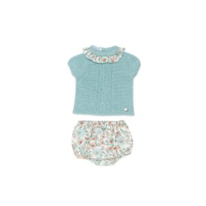 Conjunto Braga Tela Flores