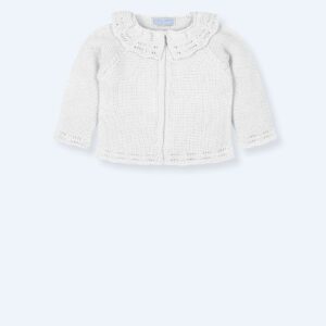 CHAQUETA NIÑA CUELLO VOLANTE CALA SAONA