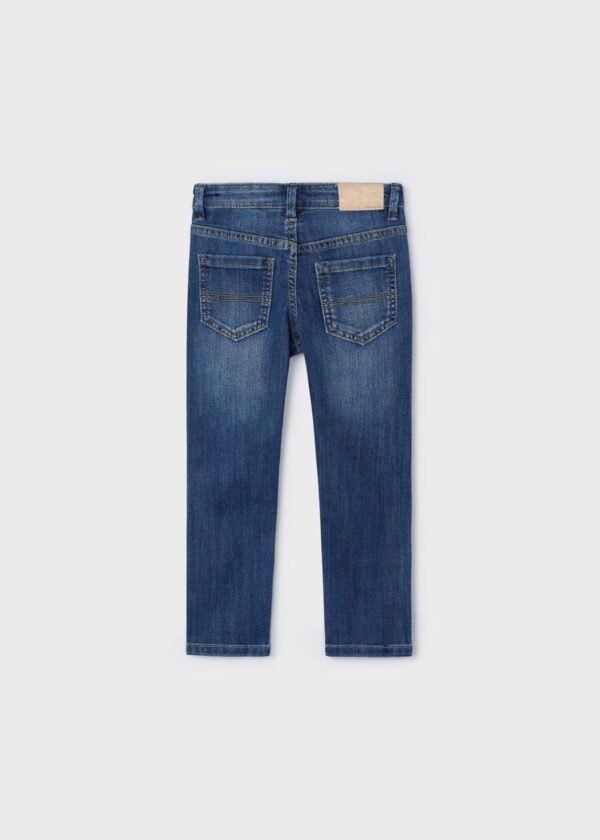 Pant. Tejano slim fit básico - Imagen 3
