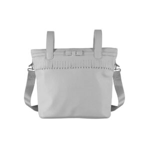 Bolso Panera flecos ,Gris