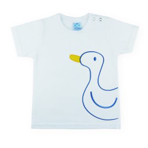 Camiseta Fam.Patito, Celeste