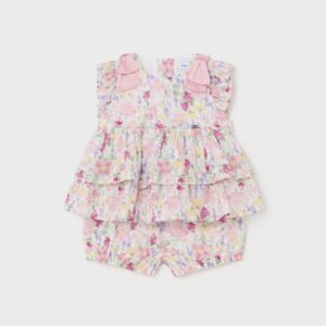 Conjunto 2 piezas floral Better Cotton bebé